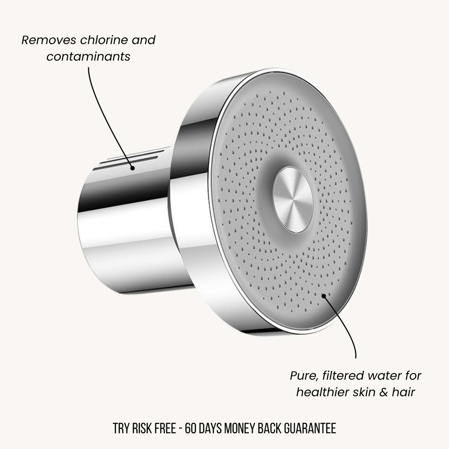 Myoten Filtered Showerhead