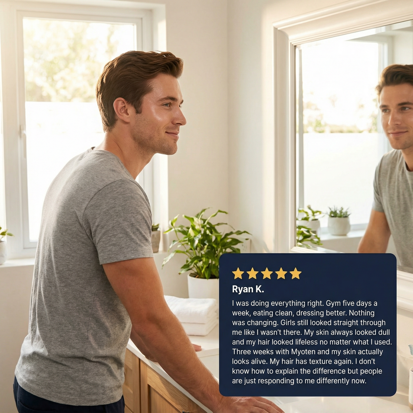 Myoten Filtered Showerhead + 1 FREE Filter (3-Month Kit)