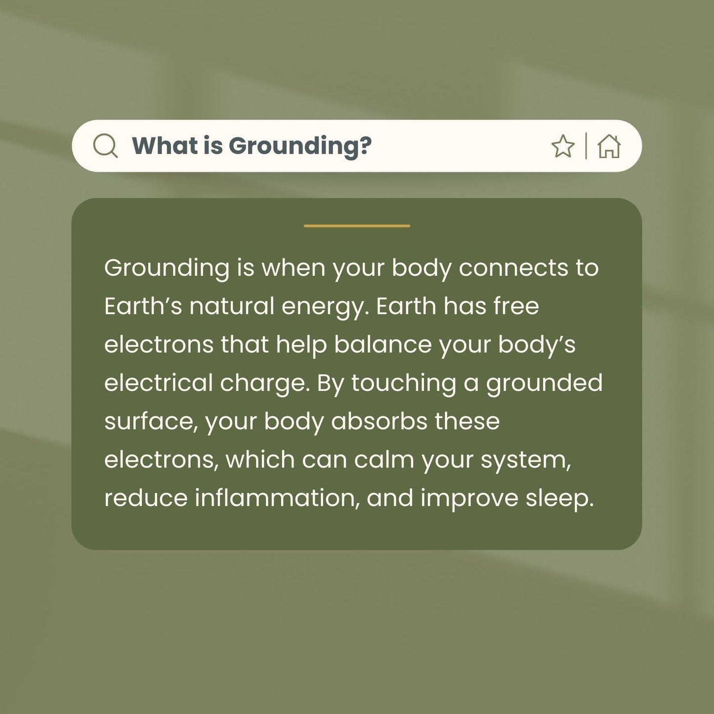 Groundly™ Bedsheet