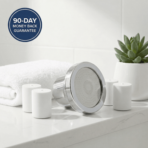 Myoten Filtered Showerhead + 1 FREE Filter (3-Month Kit)