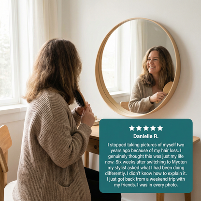 Myoten Filtered Showerhead + 1 FREE Filter (3-Month Kit)